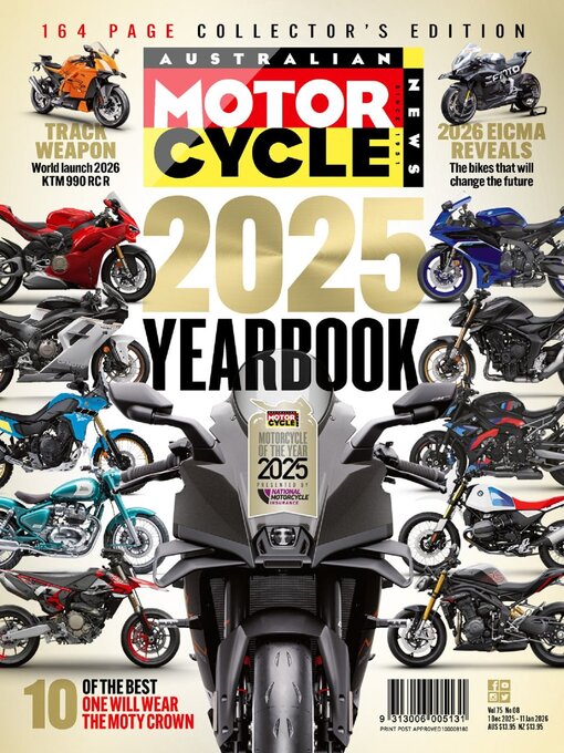 Title details for Australian Motorcycle News by Citrus Media Digital Pty Ltd - Available